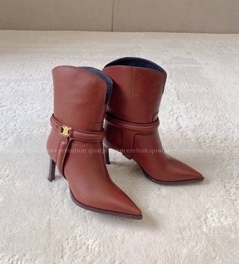 셀린느 베르누이 트리오페 하네스 로우 부츠 여성용