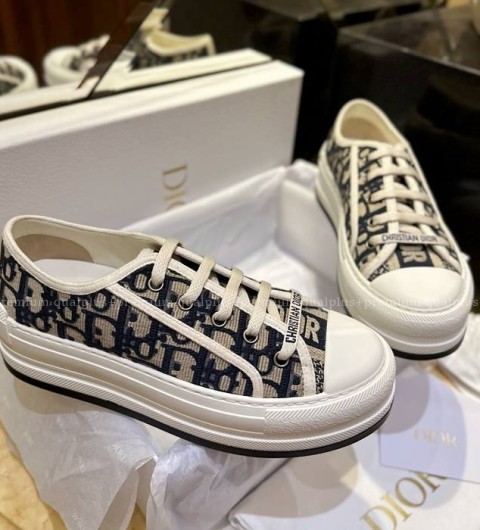 디올 WALK'N'D*OR 워크앤디* 플랫폼 스니커즈 여성용