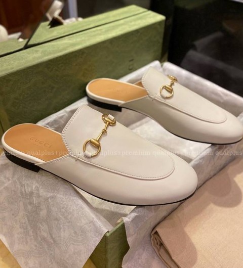 구찌 프린스타운 레더 블로퍼 여성용