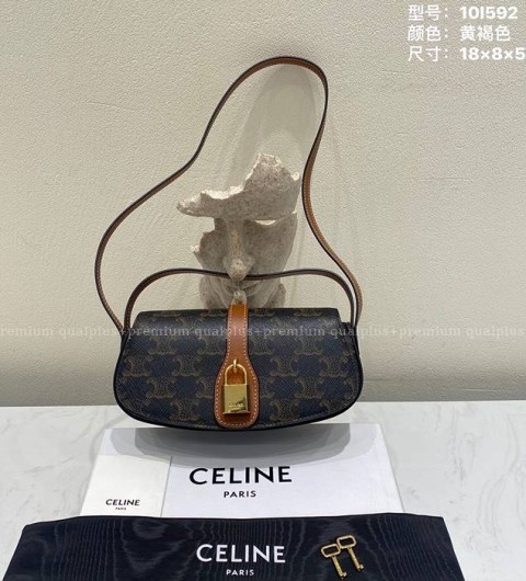 셀린느 10i592 타부 스트랩 클러치 핸드백