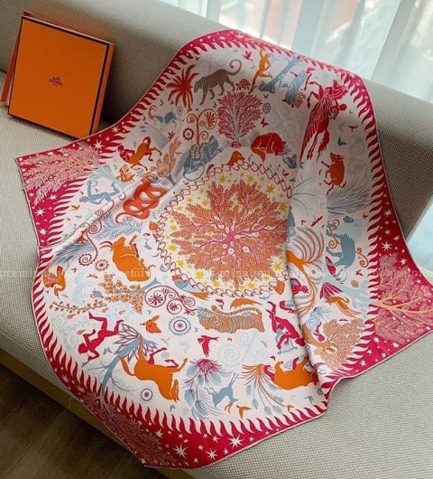 에르메스 수스 르 샤르메 오르페우스 더블 페이스 90 스카프