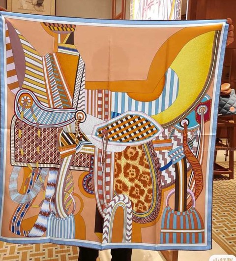 에르메스 라 셀레 이마지네르 90 스카프