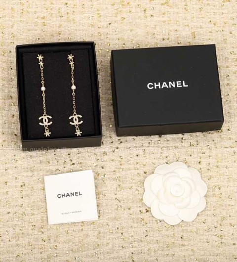샤넬 CC 빈티지 이어링 귀걸이