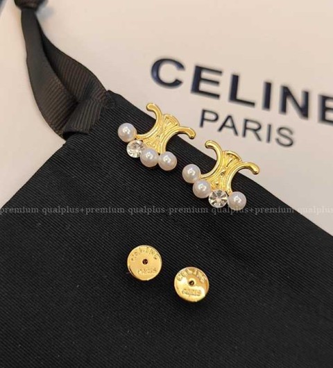 셀린느 트리오페 진주 귀걸이