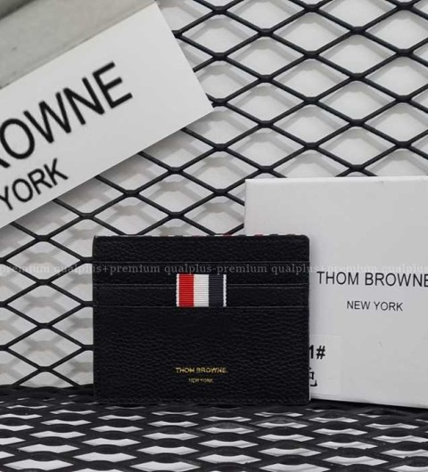 [국내배송] 톰*라운 삼선 페블그레인 카드지갑