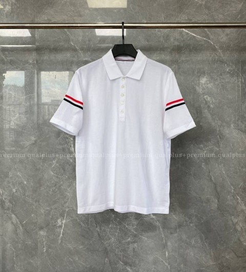 톰브라운 암밴드 폴로 반팔티셔츠