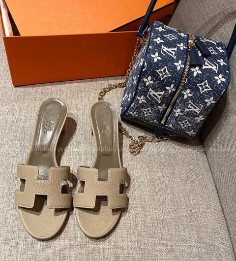 에르메스 오아시스 샌들 슬리퍼 여성용