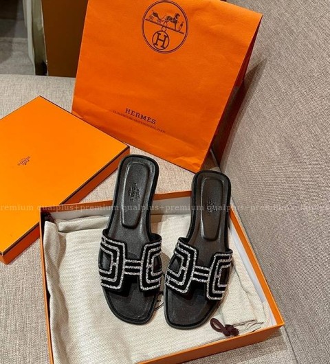 에르메스 오란 샌들 슬리퍼 여성용