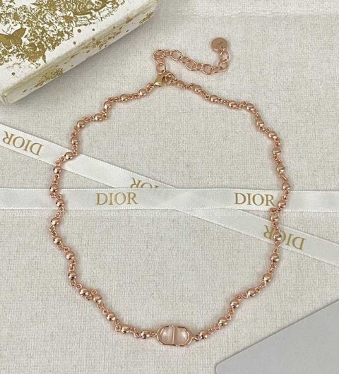 디올 CD 목걸이