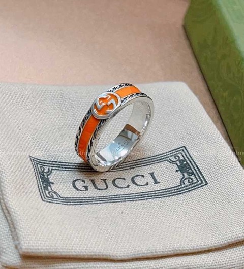 구찌 인터로킹 G 반지