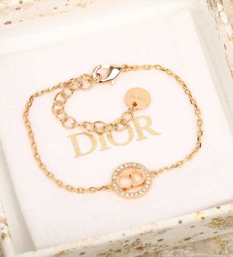 디올 피티드 CD 팔찌