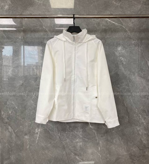 톰브라운 네오 후드 집업 자켓