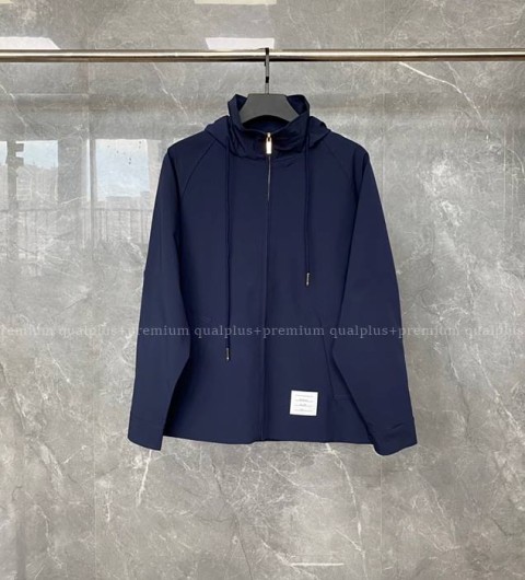 톰브라운 네오 후드 집업 자켓