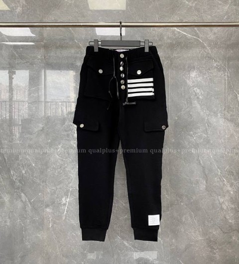 톰브라운 4-바 리딩 조깅 팬츠