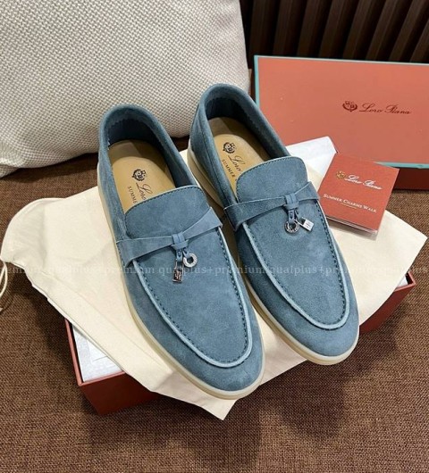 로로피아나 썸머 참스 워크 로퍼 여성용