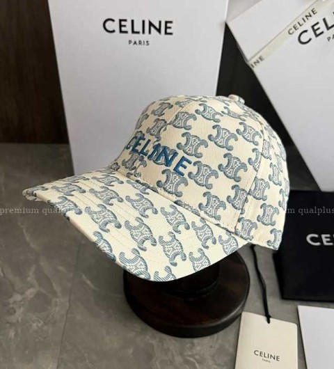 셀린느 트리오페 로고 베이스볼 캡