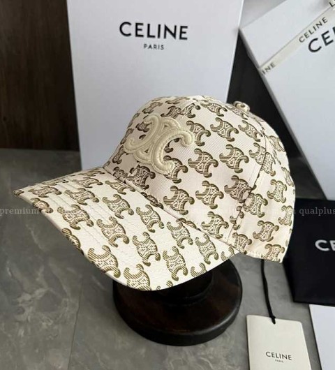 셀린느 트리오페 로고 베이스볼 캡