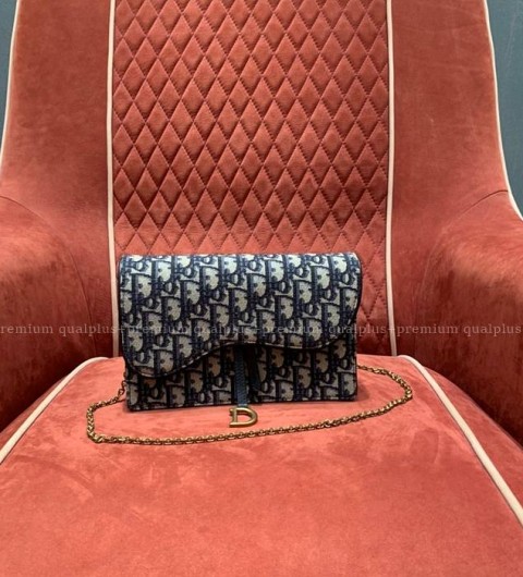 디올 새들 파우치 숄더백