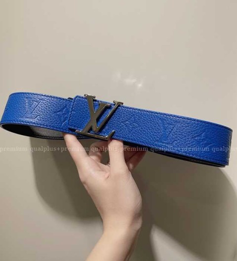 루이비통 LV 이니셜 벨트 은장 4cm