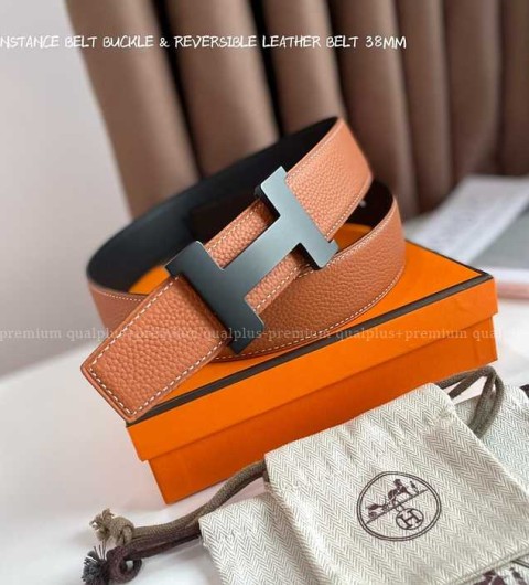 에르메스 콘스탄스 martelee 리버시블 벨트 3.8cm