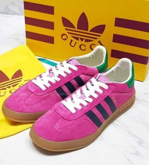 [국내배송] 구* × 아*다스 가젤 핑크