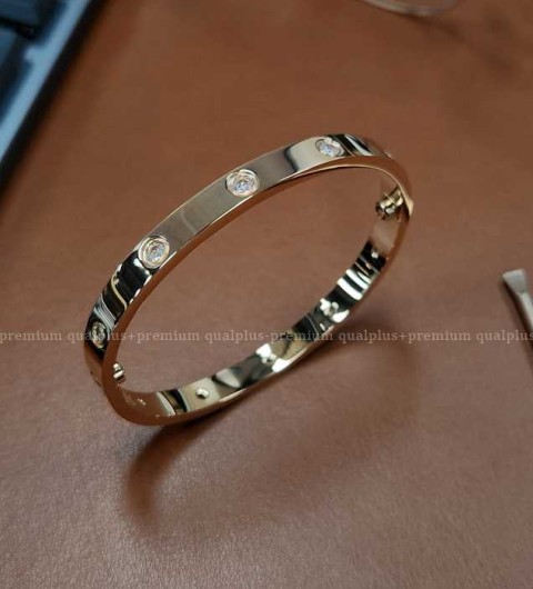 [국내배송] 까*띠에 러브팔찌 로즈골드 여성용