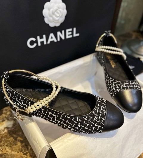 샤넬 메리제인 발레리나 플랫슈즈 여성용