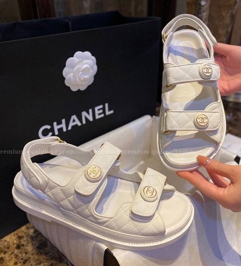 샤넬 CC 샌들 여성용