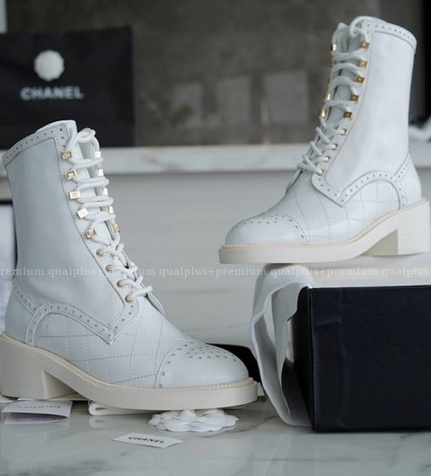 샤넬 컴뱃 부츠 여성용