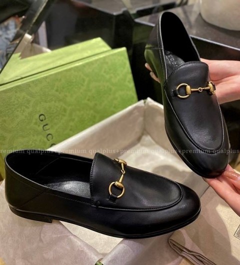 구찌 레더 홀스빗 로퍼 여성용