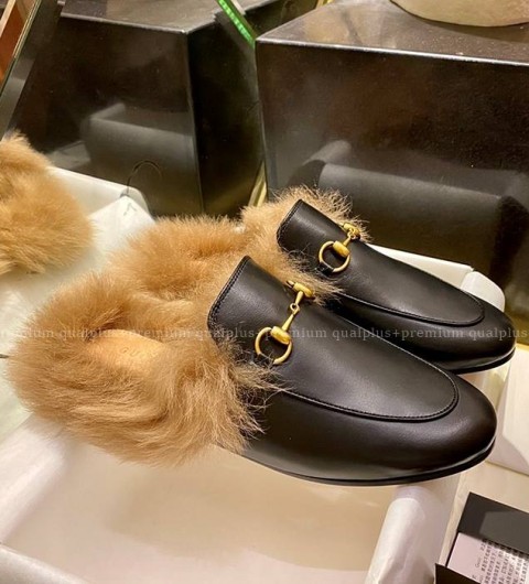 구찌 프린스타운 리에디션 슬리퍼 블로퍼 여성용