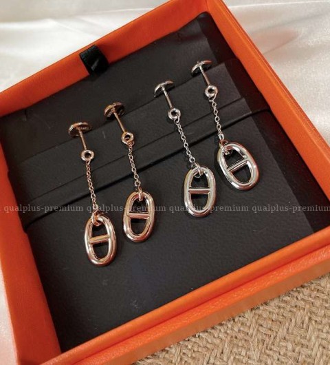 [국내배송] 에*메스 돼지코 귀걸이 로즈골드