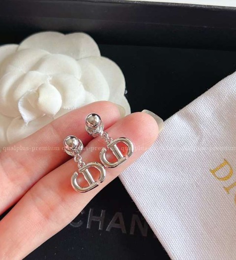 [국내배송] 디* 925 실버 플래티넘 귀걸이