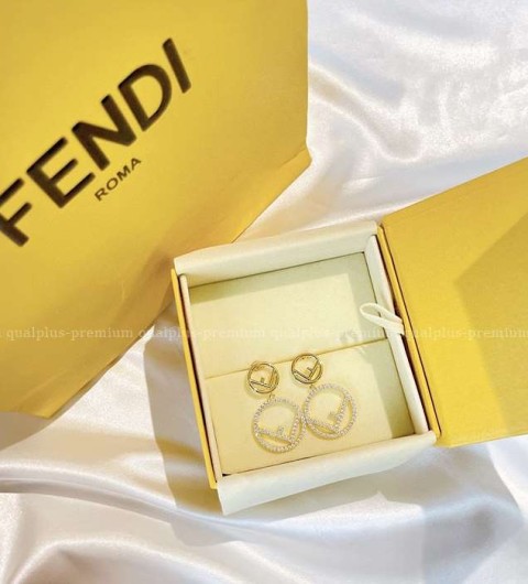 [국내배송] 펜* F 더블 후프 귀걸이