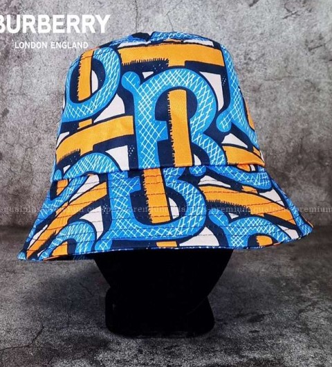 [국내배송] 버*리 뉴로고 컬러 버킷 햇