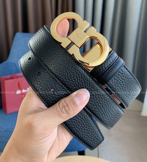 페라가모 리버서블 간치니 벨트 3.5cm