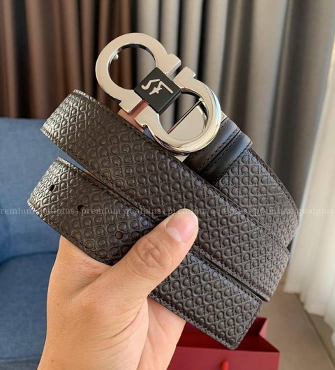 페라가모 리버서블 간치니 벨트 3.5cm