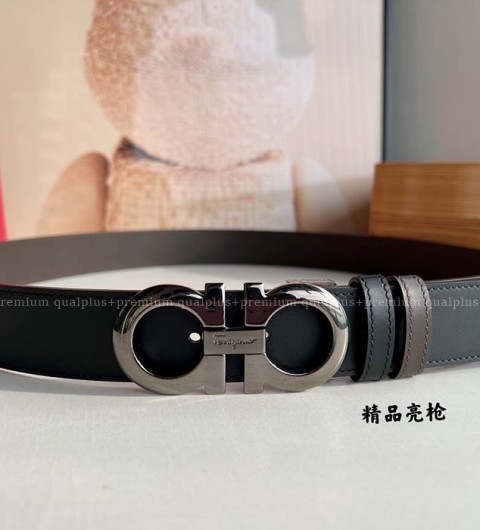 페라가모 간치니 리버서블 벨트 3.5cm