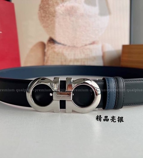 페라가모 간치니 리버서블 벨트 3.5cm