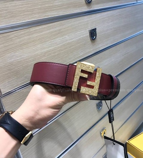 펜디 스퀘어 FF 벨트 3.8cm