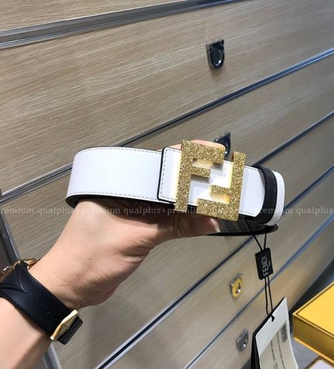 펜디 스퀘어 FF 벨트 3.8cm