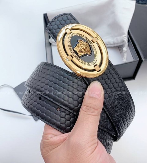 베르사체 메두사 버클 벨트 4cm