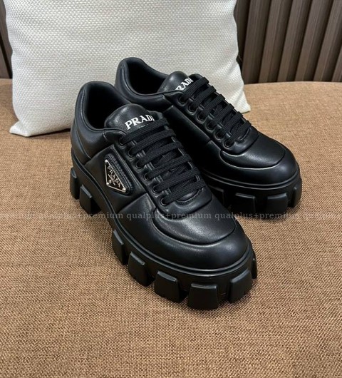 프라다 모놀리스 스니커즈 여성용 6cm
