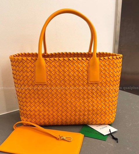 보테가베네타 608810 까바 토트백 미듐