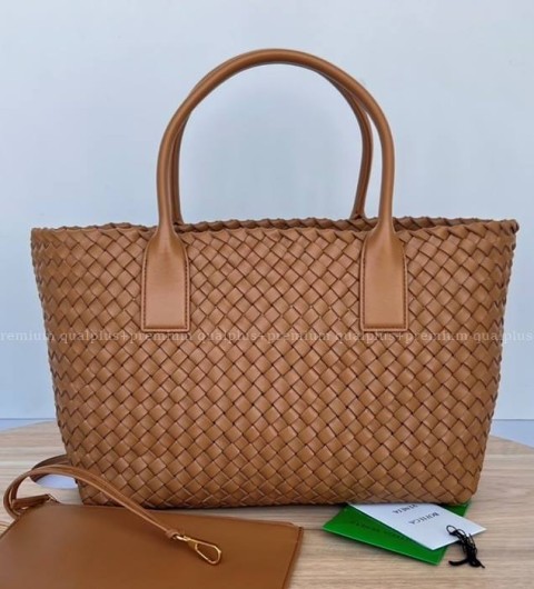 보테가베네타 608810 까바 토트백 미듐