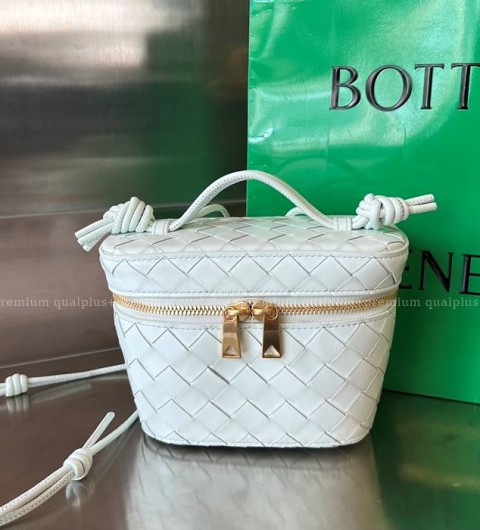 보테가베네타 743551 인트레치아토 베니티 탑핸들백 미니