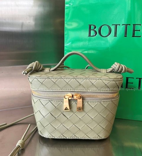 보테가베네타 743551 인트레치아토 베니티 탑핸들백 미니