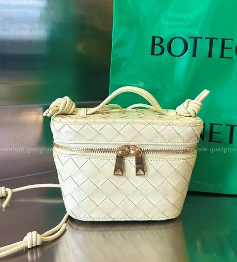 보테가베네타 743551 인트레치아토 베니티 탑핸들백 미니