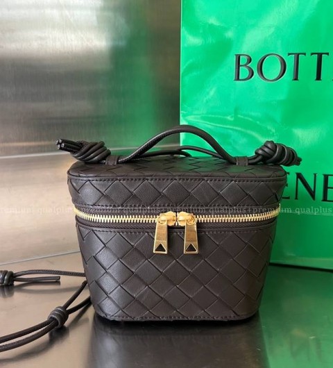 보테가베네타 743551 인트레치아토 베니티 탑핸들백 미니