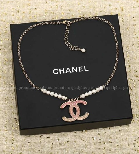 샤넬 CC 진주 네크리스 목걸이